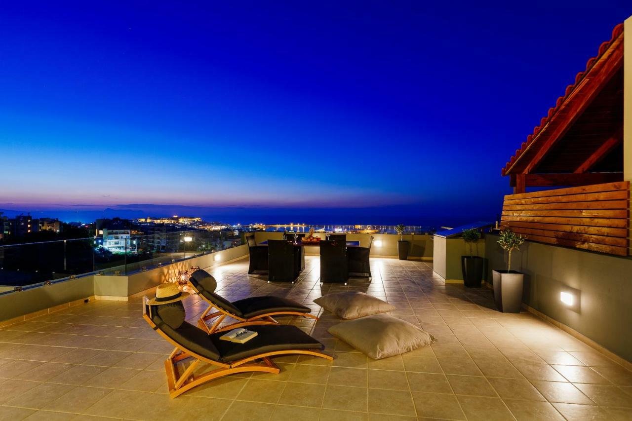 Stelios Penthouse Apartman Réthimno Kültér fotó