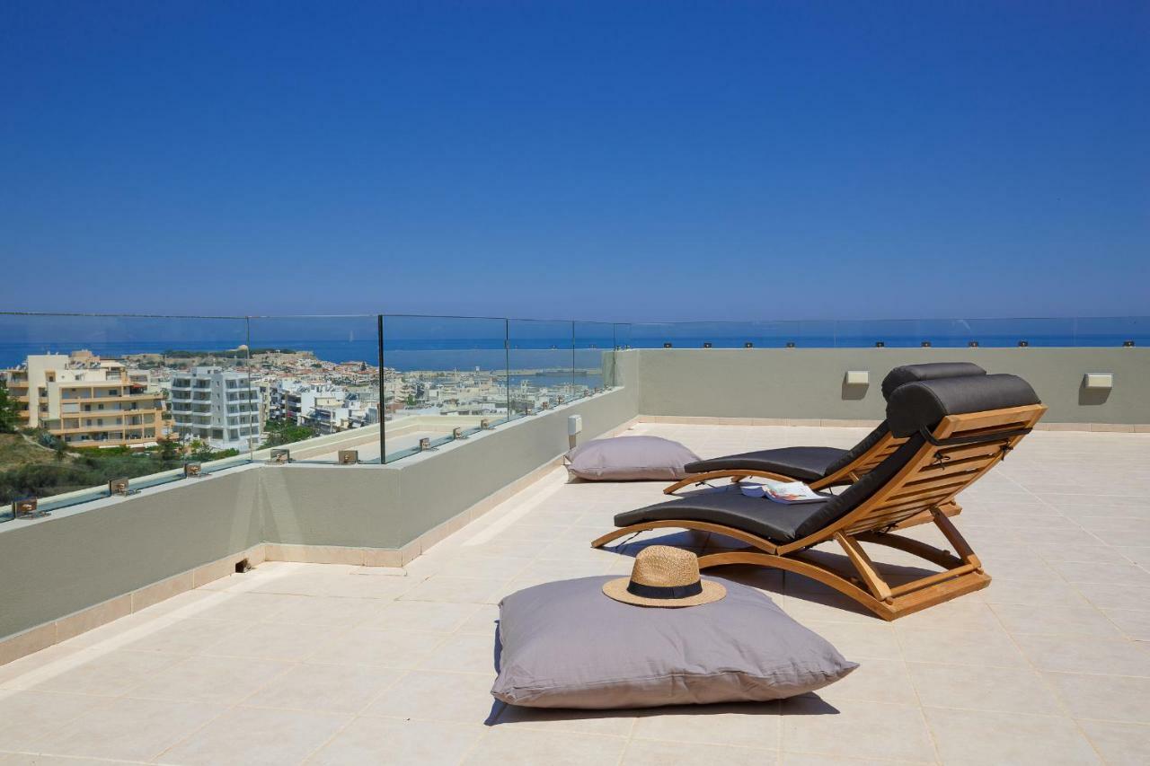 Stelios Penthouse Apartman Réthimno Kültér fotó