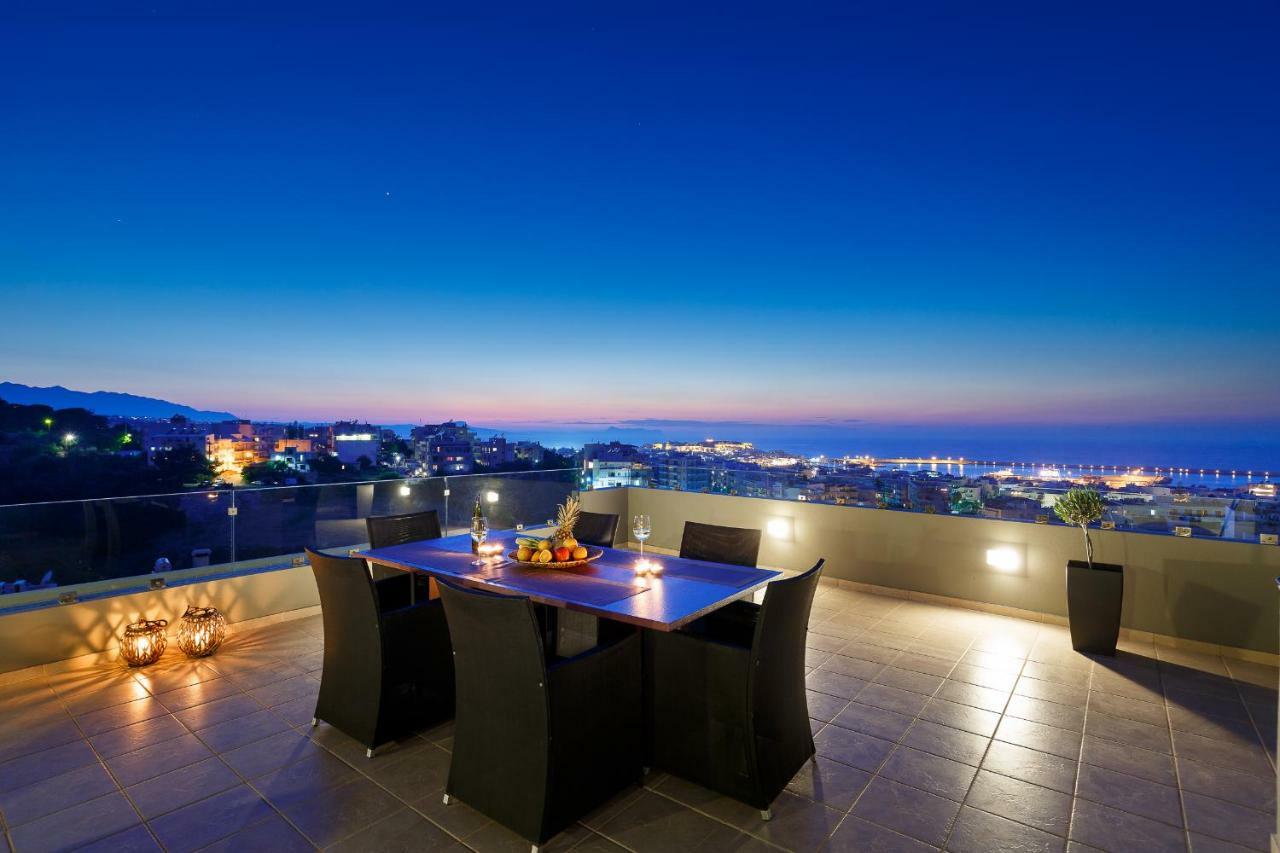 Stelios Penthouse Apartman Réthimno Kültér fotó