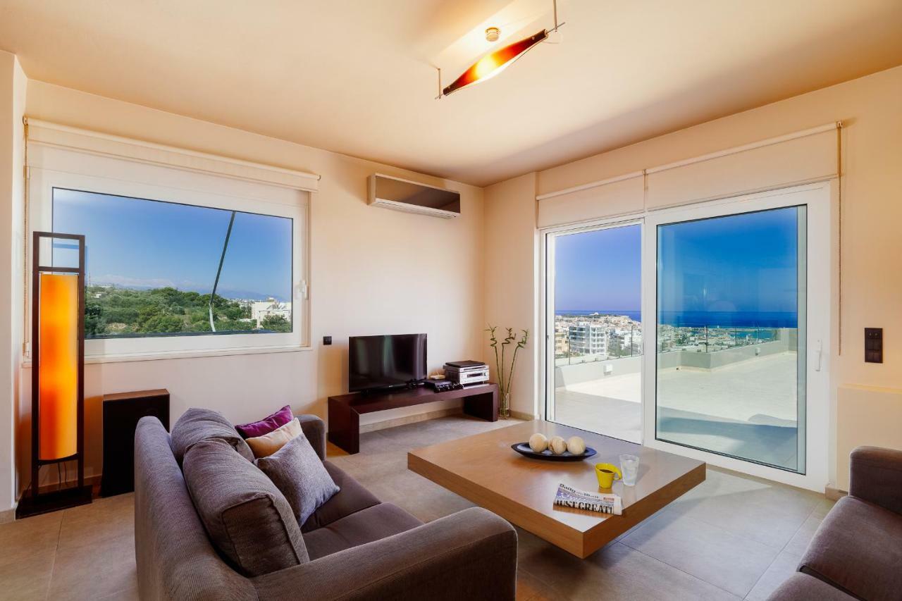 Stelios Penthouse Apartman Réthimno Kültér fotó