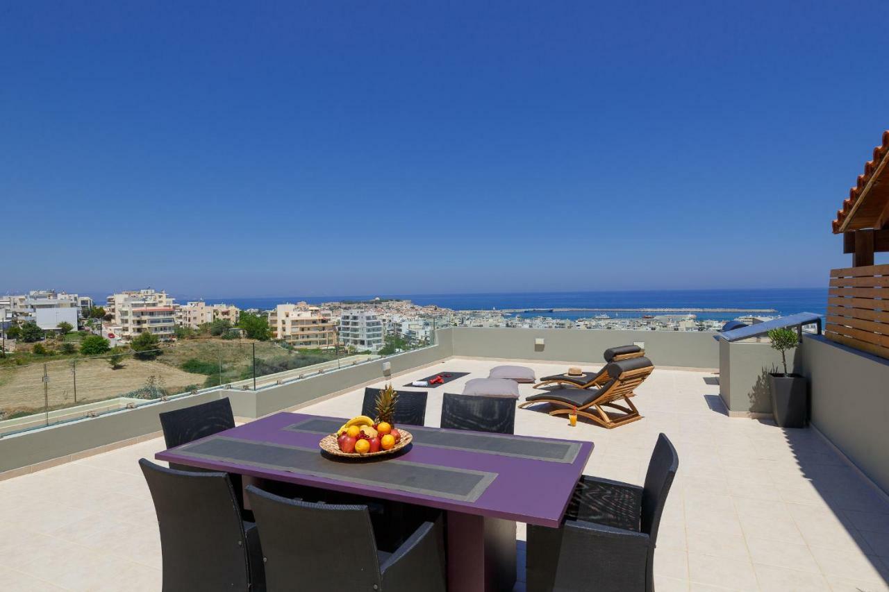 Stelios Penthouse Apartman Réthimno Kültér fotó