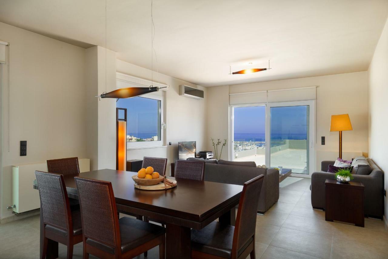 Stelios Penthouse Apartman Réthimno Kültér fotó